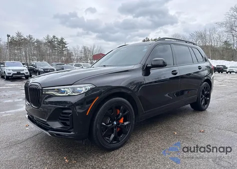 2019 BMW X7 xDrive50I z USA, uszkodzony, nr VIN 5UXCX4C51KLS37099